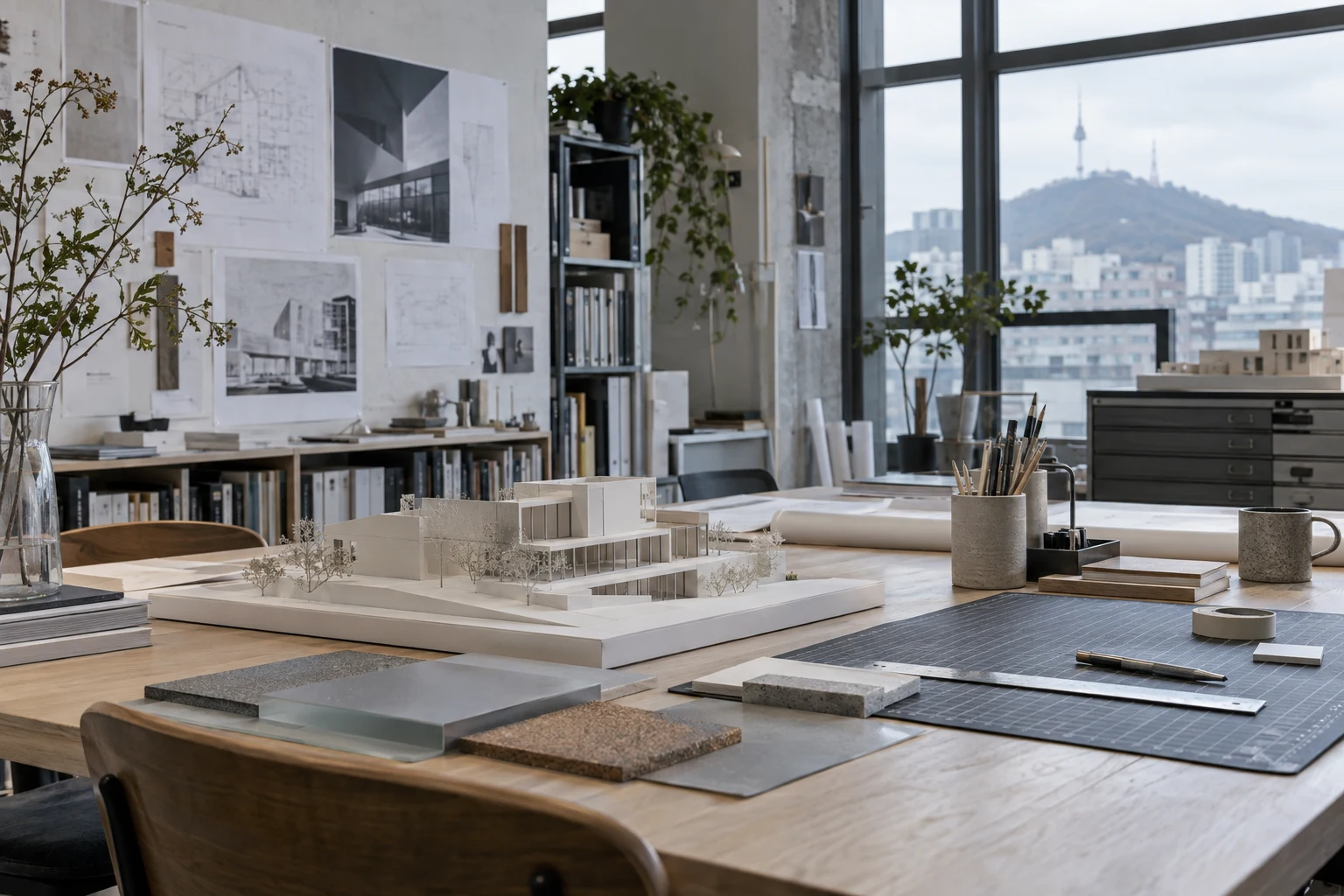 The shared table