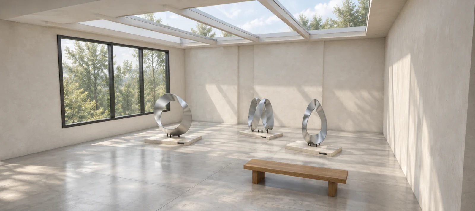 Forms in a room